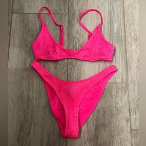 Barely worn triangl bikini.